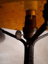  Lampe art deco  pate de verre 1920