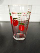 Verre doseur Henkel vintage années 70