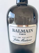 Ancien flacon de parfum Balmain, objet de collection