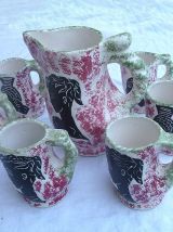 service a orangeade ,Borty,vallauris, vintage