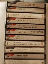 Collection K7 audio musique indépendante.