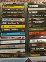 Collection K7 audio musique indépendante.