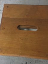 Tabouret en bois années 60