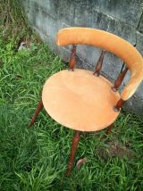Beaux fauteuils gondole style Helmut Magg retro