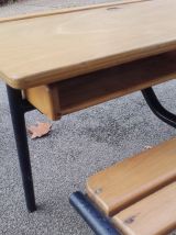 Pupitre d'écoliers 60's