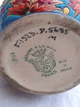 vase  en  émaux  de  Longwy
