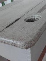 Pupitre d'écoliers 30's rénové 