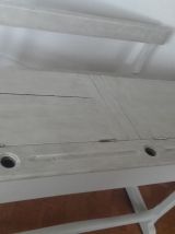 Pupitre d'écoliers 30's rénové 