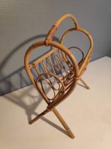 porte-revues rotin très bon état