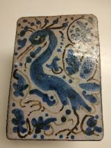 Boîte céramique fait main Corse