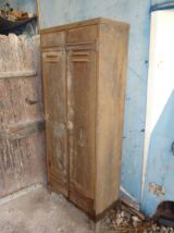 Vestiaire en tole Duprez Lille, 1930