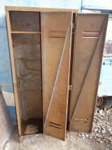 Vestiaire en tole Duprez Lille, 1930