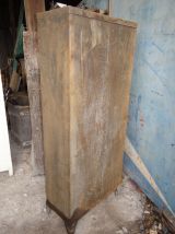 Vestiaire en tole Duprez Lille, 1930