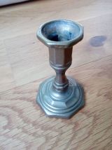 bougeoir en laiton