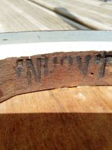 Tabouret haut en bois courbé Kohn