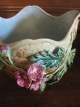 3 jardinières en barbotine Onnaing France.collection   