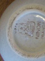 Vase pique fleurs, céramique émaillée, Ninon Mbfa pornic fr