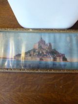 Service a liqueur vintage 1950, carafe, verres, plateau