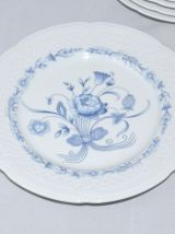 12 assiettes à dessert Lourioux création Ph. Deshoulières