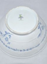 12 assiettes à dessert Lourioux création Ph. Deshoulières