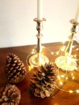 Paire de Bougeoirs en laiton 