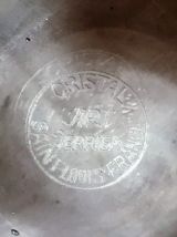  Coupe vide poche en cristal de Saint Louis