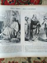 L'histoire sainte en 100 tableaux (livre ancien)