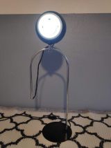 lampe eyeball métal noir et chromé réglable