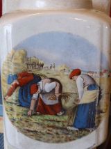 Moulin a café mural decor naif art deco