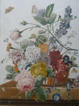 Lithographie "bouquet de fleurs" Antoine Chazal chez Mourlot