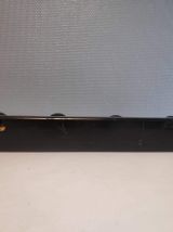 porte-manteaux vintage en bois noir 4 patères