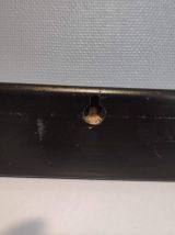 porte-manteaux vintage en bois noir 4 patères