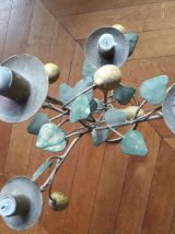 Bougeoir végétal vintage