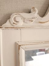 Miroir ancien biseauté relooké 