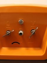 Réveil mécanique JAZ vintage années 70