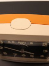 Réveil mécanique JAZ vintage années 70