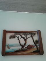 Plateau de service art deco