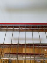 Etagère de commerce métallique à roulettes