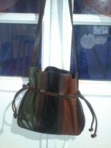 Sac vintage en cuir Claude Gérard