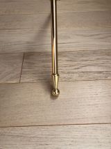 Table basse, laiton doré et têtes de lion, maison Ramsay