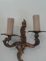 Applique en bronze style Louis XV