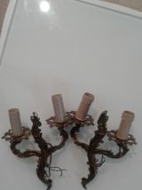 Applique en bronze style Louis XV