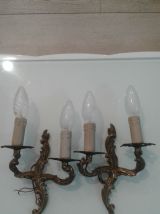 Applique en bronze style Louis XV