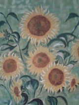 Peinture sur toile les tournesols 