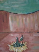 Peinture sur toile les tournesols 