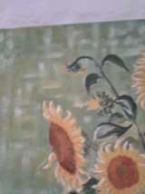 Peinture sur toile les tournesols 