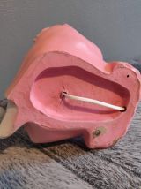 lampe Pierrot rose des années 70