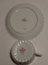 10 TASSES ET 8 SOUS TASSES LIMOGES