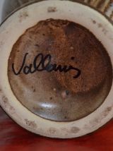 Pichet en grès de Vallauris signé avec petit éclat