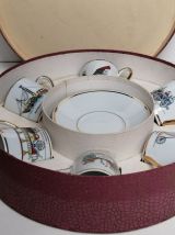 6 tasses à moka vintage